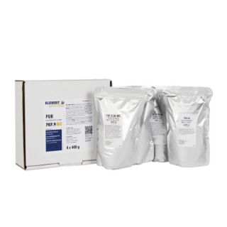 Starter-Set PUR-Kantenklebstoffe Karton mit 4 Beutel 1,6 kg